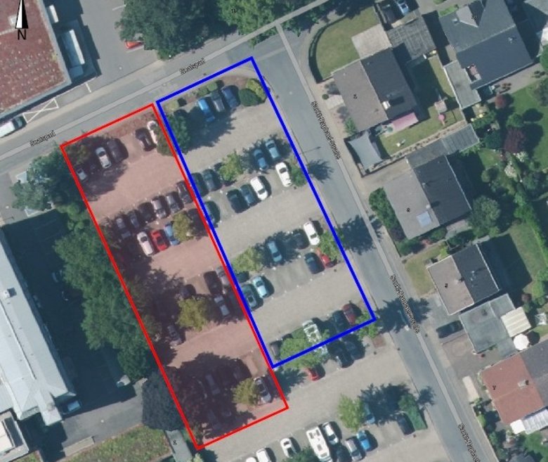 Rathausparkplatz Sperrung