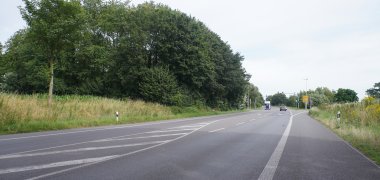 Übersicht einer Hauptverkehrsstraße Hauptverkehrsstraße