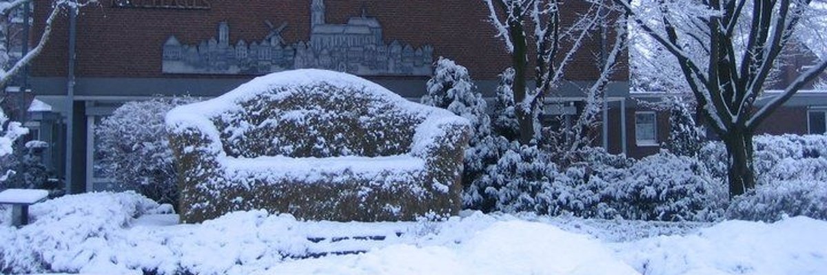 Couch im Winter