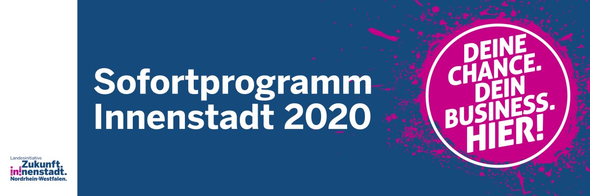 Header Sofortprogramm Sofortprogramm Innenstadt