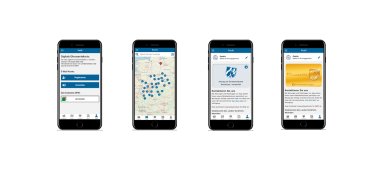 Screenshot Ehrenamtskarte-App