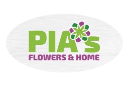 Logo Pia´s Flowers and Home