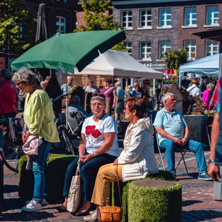 Frühlingsblumenmarkt