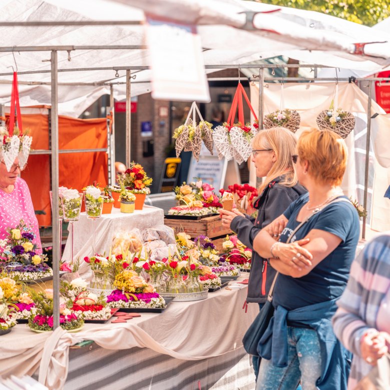 Frühlingsblumenmarkt