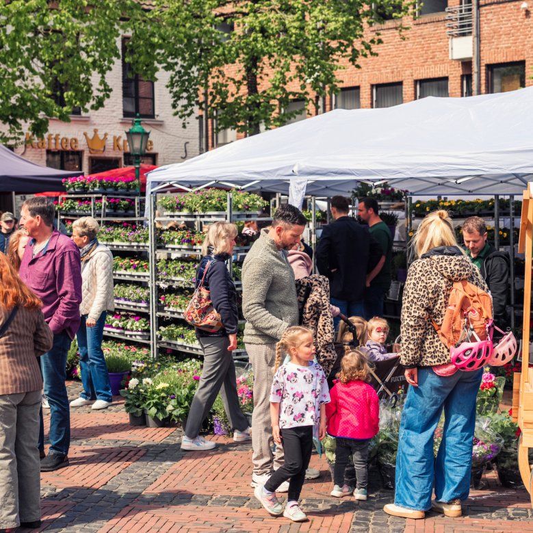 Frühlingsblumenmarkt