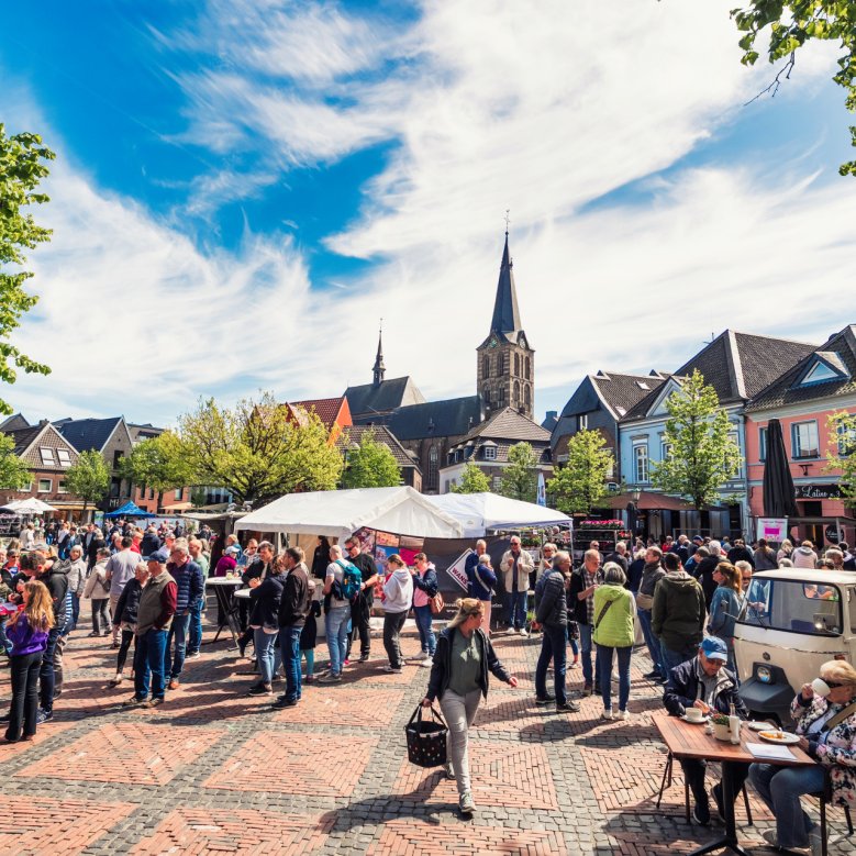 Frühlingsblumenmarkt