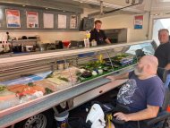 Fischstand Litjes Wochenmarkt