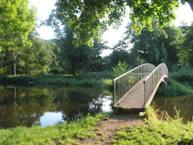 Brücke über der Nies an Het Fonder 