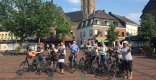 Fahrradgruppe in Straelen