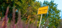 Ortsschild von Herongen