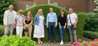 Besuch aus Strzelin zum Stadtfest