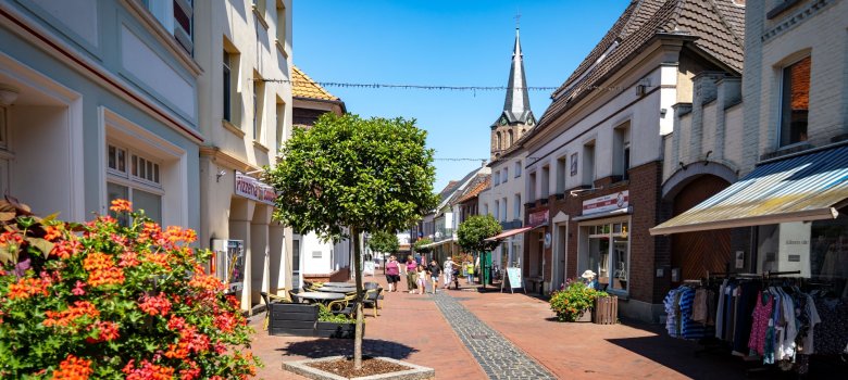 Straelen Fußgängerzone Venloerstraße