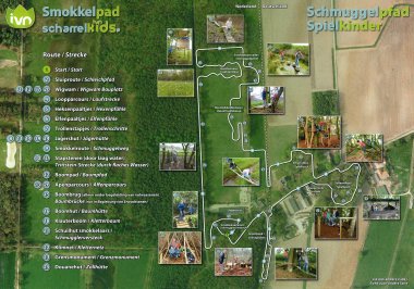 Übersichtskarte des Schmugglerpfades Übersichtskarte des Schmugglerpfades