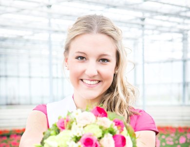 5. Straelener Blumenmädchen Stefanie Berghs-Trienekens