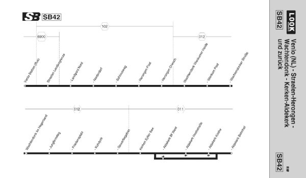 Fahrplan SB42
