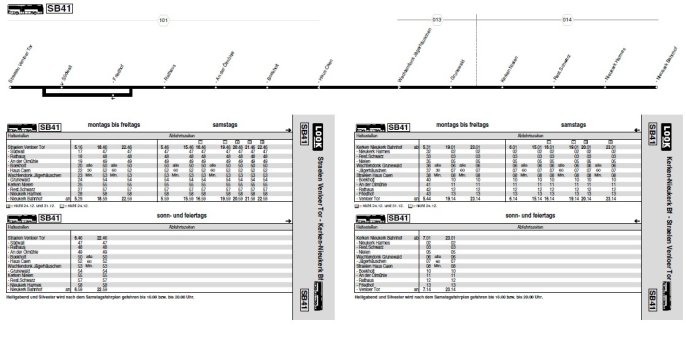 Fahrplan