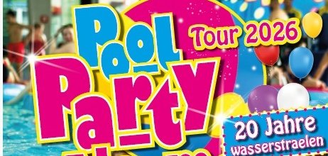 Poolparty Wasserstraelen