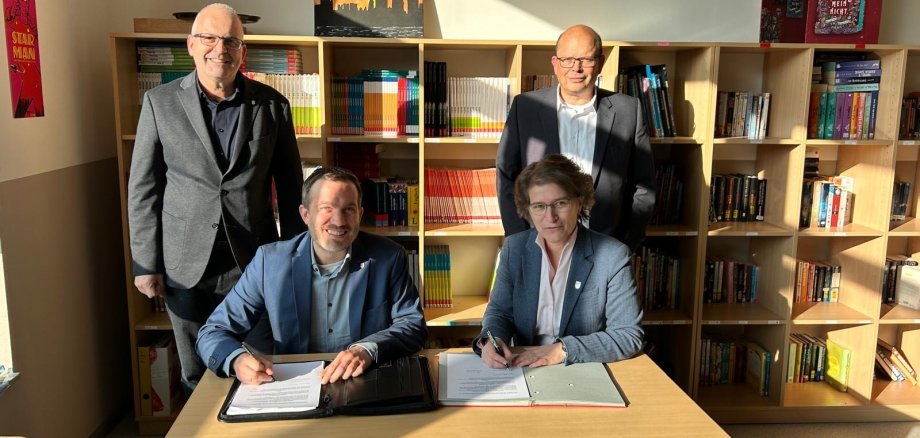 Interkommunale Zusammenarbeit Straelen und Kerken unterzeichnen
